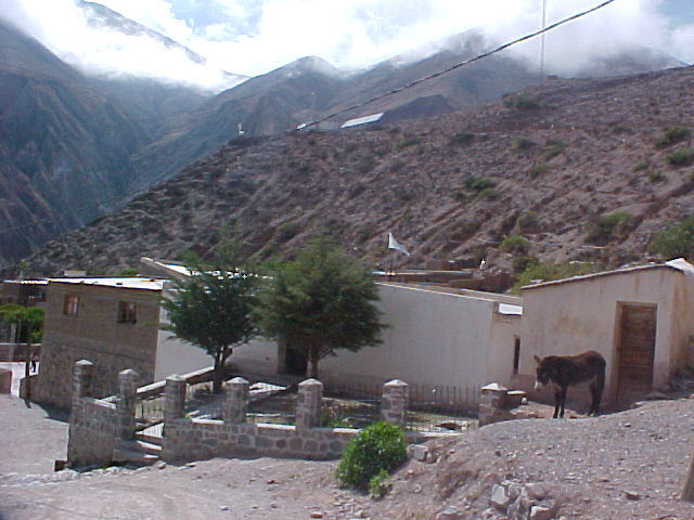 Vista general del frente del colegio