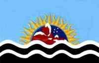 Bandera de la Provincia de Santa Cruz.